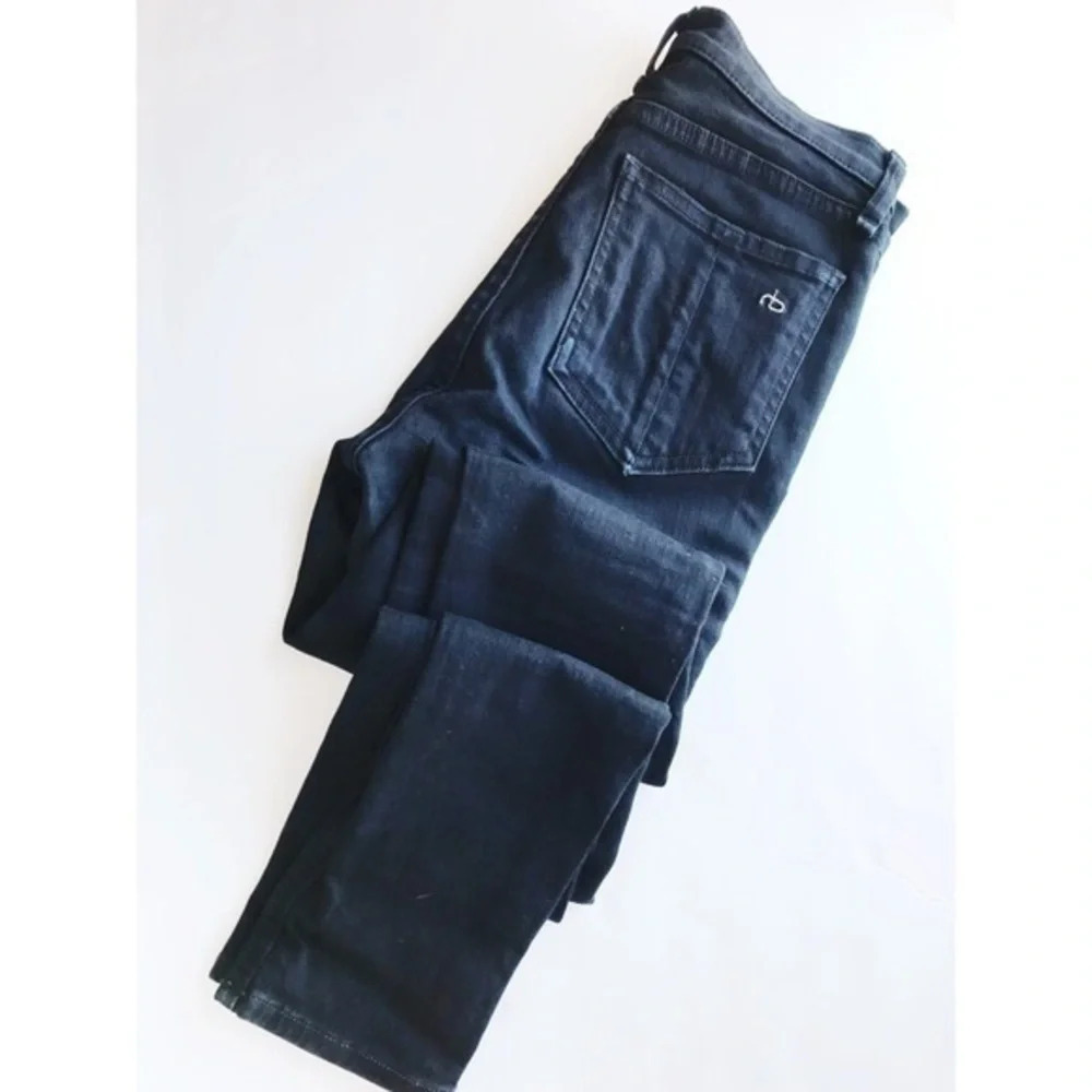 Rag And Bone • Justine Skinny Coal Wash